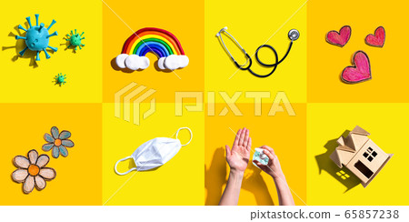 Prevent virus and germs Prevent virus and germs 65857238
