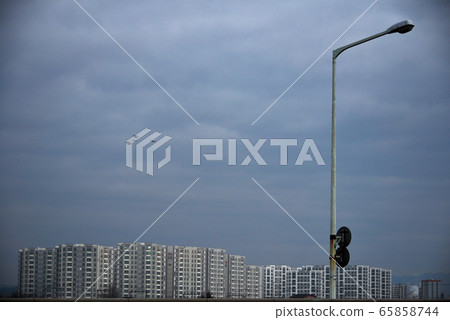 Apartment landscape Apartment landscape 65858744
