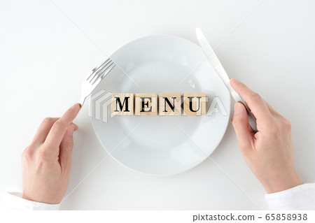 膳食菜單和菜單的圖像 膳食菜單和菜單的圖像 65858938