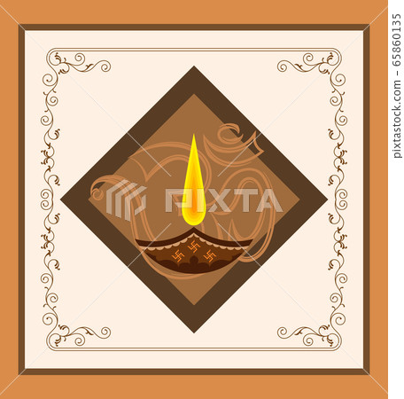 Diwali Greeting Design 65860135