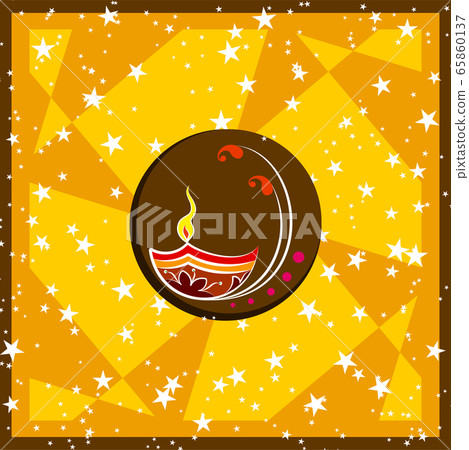 Diwali Greeting Design 65860137
