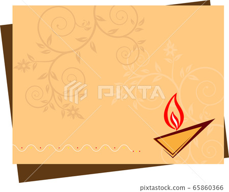 Diwali Greeting Design 65860366