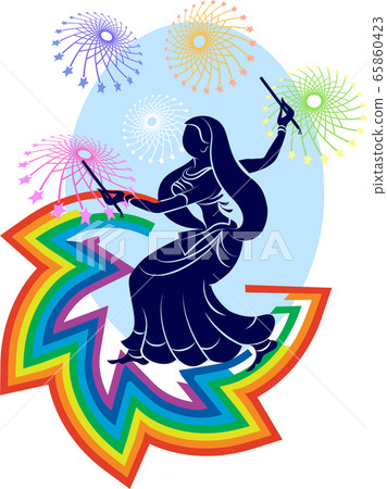Garba Indian Dance 65860423