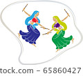 Garba Indian Dance 65860427