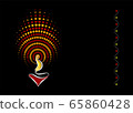 Diwali Greeting Design 65860428