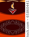 Diwali Greeting Design 65860441