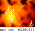 Diwali Greeting Design 65860445