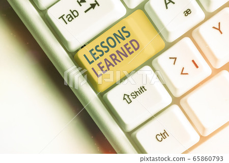 Word writing text Lessons Learned. Business Word writing text Lessons Learned. Business 65860793