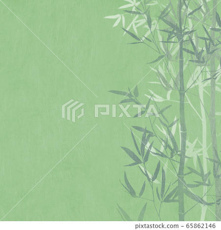 日式背景-日本紙竹-插圖素材[65862146] - PIXTA圖庫