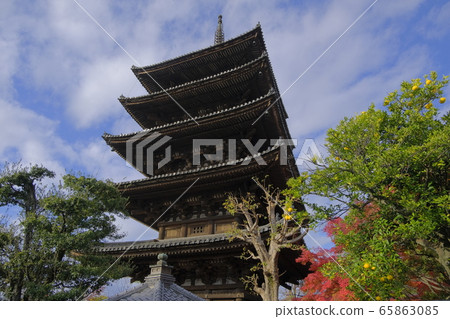 Tower of Yasaka Hokan-ji Temple 65863085