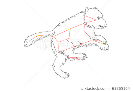 88 constellation Ursa Major 65865164