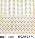 Background material series --- Grunge retro vintage pattern cross 65865270