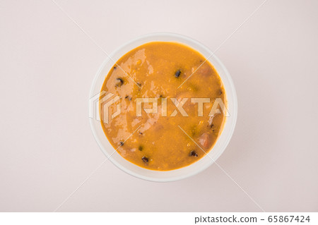 Delicious and healthy breakfast concept - cereal, Porridge and Energy bar 174 65867424