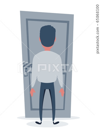 Men unable to make the right decision concept. Men unable to make the right decision concept. 65868100
