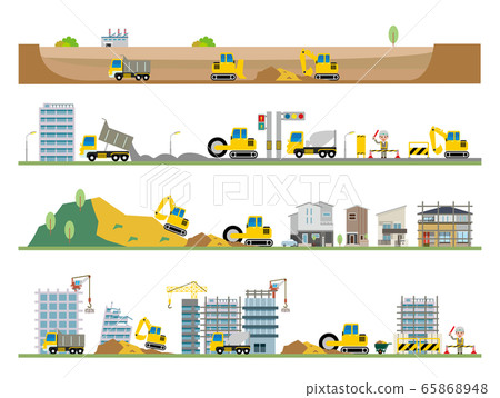 Construction building architecture road 65868948