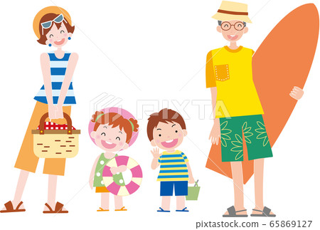 Family summer sea 2 65869127