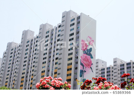 玫瑰畫，公寓 65869366