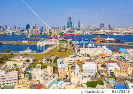 臺灣高雄旗津海岸景觀Taiwan Kaohsiung Qijin Coastal scenery 65870208