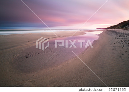 Leba Baltic sea coast 65871265