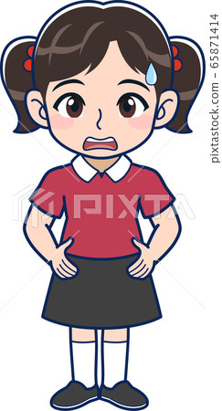 小女孩圖 小女孩圖 65871414