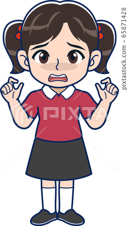 Little girl illustration Little girl illustration 65871428