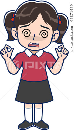 Little girl illustration Little girl illustration 65871429
