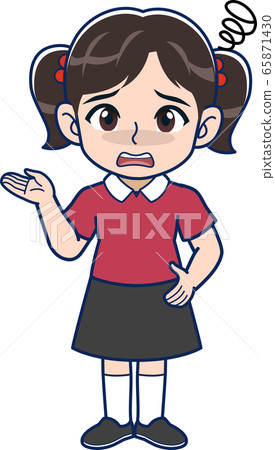 Little girl illustration Little girl illustration 65871430