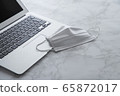 Computer keyboard and mask 65872017