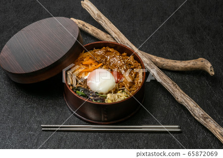 Bibimbap Korean food bibimbap Korean food 65872069