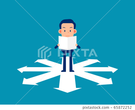 Discusses the right strategy. Business dilemma 65872252