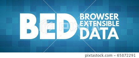 BED - Browser Extensible Data acronym 65872291