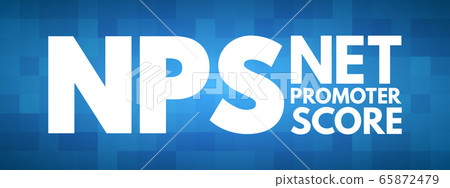 NPS - Net Promoter Score acronym 65872479