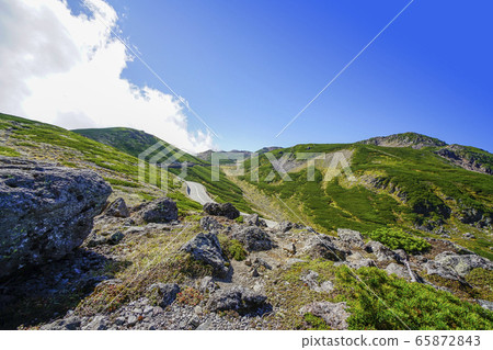 View of Mt. Norikura from Mt. View of Mt. Norikura from Mt. 65872843