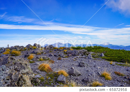 Norikura, view of Hotaka mountain range from Mt. 65872958