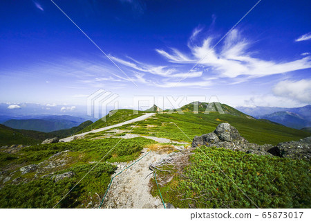 View of Mt. Karabata and Yotsudake from Mt. View of Mt. Karabata and Yotsudake from Mt. 65873017