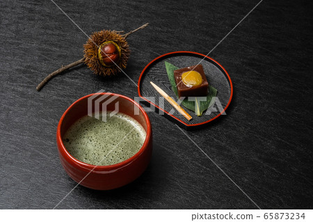 Kuriyokan youkan is sweet jelly from japanese beans Kuriyokan youkan is sweet jelly from japanese beans 65873234