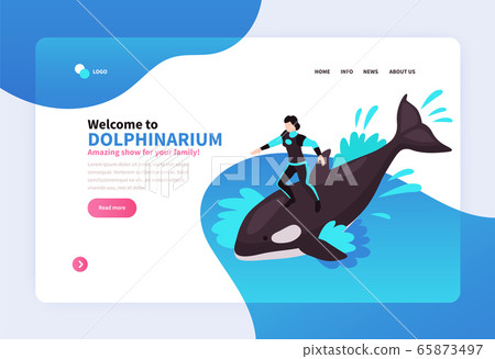 Welcome To Dolphinarium Landing Page 65873497