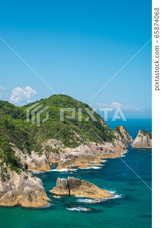 Uratou Coast Early Summer Blue Sky Uratou Coast Early Summer Blue Sky 65874068