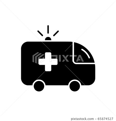 Line ambulance car icon vector sign for mobile concept and web design. medicine symbol illustration Line ambulance car icon vector sign for mobile concept and web design. medicine symbol illustration 65874527