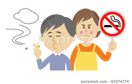 Illustration image of no smoking Illustration image of no smoking 65874774