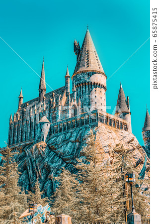 World famous park Universal Studios in Hollywood. 65875415