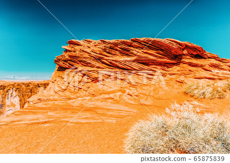 Horseshoe Bend is area landscape near of the 65875839