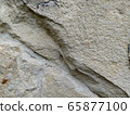 Gray stone wall background, mosaic stonewall 65877100