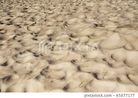 Remaining snow of Chokai 65877177