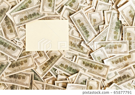 background of $ 100 with space for text 65877791