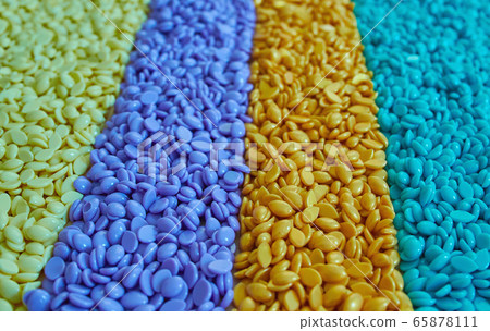 Colorful wax granules Colorful wax granules 65878111