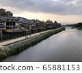 The Kawadoko of Kyoto, which is self-restrained with the new Corona 65881153