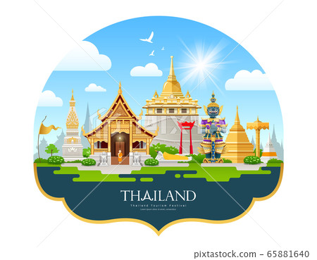 Welcom to Travel Thailand building landmark beautiful Welcom to Travel Thailand building landmark beautiful 65881640