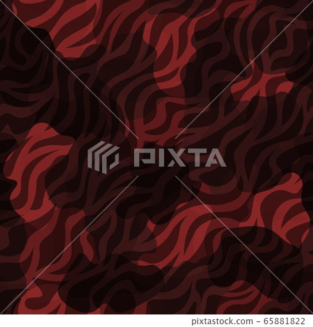 Camouflage pattern background. Classic clothing style masking camo repeat print Camouflage pattern background. Classic clothing style masking camo repeat print 65881822