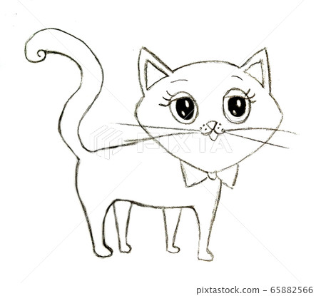 cute fairy tale kitty - coloring book cute fairy tale kitty - coloring book 65882566